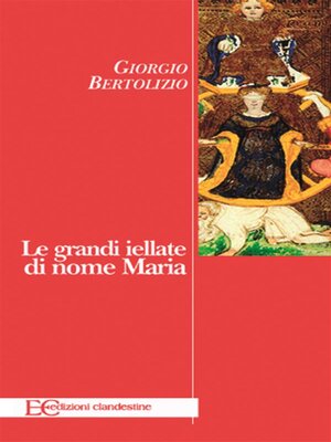 cover image of Le grandi iellate di nome Maria